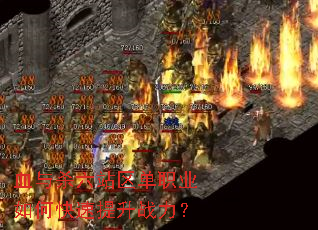 血与杀六站区单职业如何快速提升战力? 血与杀六站区单职业如何快速提升战力?
