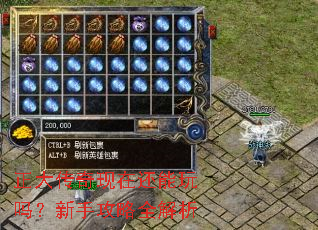 正大传奇现在还能玩吗?新手攻略全解析 正大传奇现在还能玩吗?新手攻略全解析