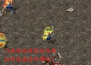 刀魂微端单职业传奇如何快速提升等级? 刀魂微端单职业传奇如何快速提升等级?
