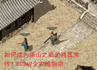 如何成为华山之巅的独孤求败?00249全攻略指南 如何成为华山之巅的独孤求败?00249全攻略指南