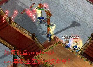 如何设置yonghengkuan单职业左侧回收命令? 如何设置yonghengkuan单职业左侧回收命令?