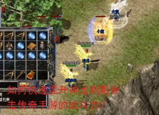 如何快速提升神龙刺影合击传奇手游的战斗力? 如何快速提升神龙刺影合击传奇手游的战斗力?