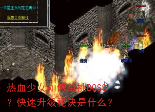 ��Ѫ��Ů��ε���BOSS�����������ؾ���ʲô��
