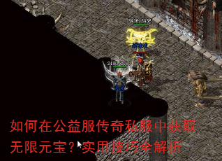 如何在公益服传奇私服中获取无限元宝?实用技巧全解析 如何在公益服传奇私服中获取无限元宝?实用技巧全解析