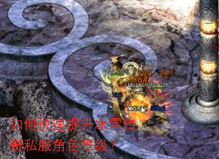 如何快速提升冰雪传奇私服角色等级? 如何快速提升冰雪传奇私服角色等级?