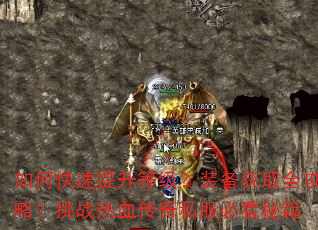 如何快速提升等级?装备获取全攻略?挑战热血传奇私服必看秘籍 如何快速提升等级?装备获取全攻略?挑战热血传奇私服必看秘籍