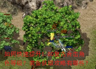如何快速提升1.80复古合击角色等级?装备获取攻略有哪些? 如何快速提升1.80复古合击角色等级?装备获取攻略有哪些?