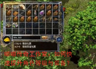 嘟嘟传奇工作室:如何快速提升角色等级与装备? 嘟嘟传奇工作室:如何快速提升角色等级与装备?